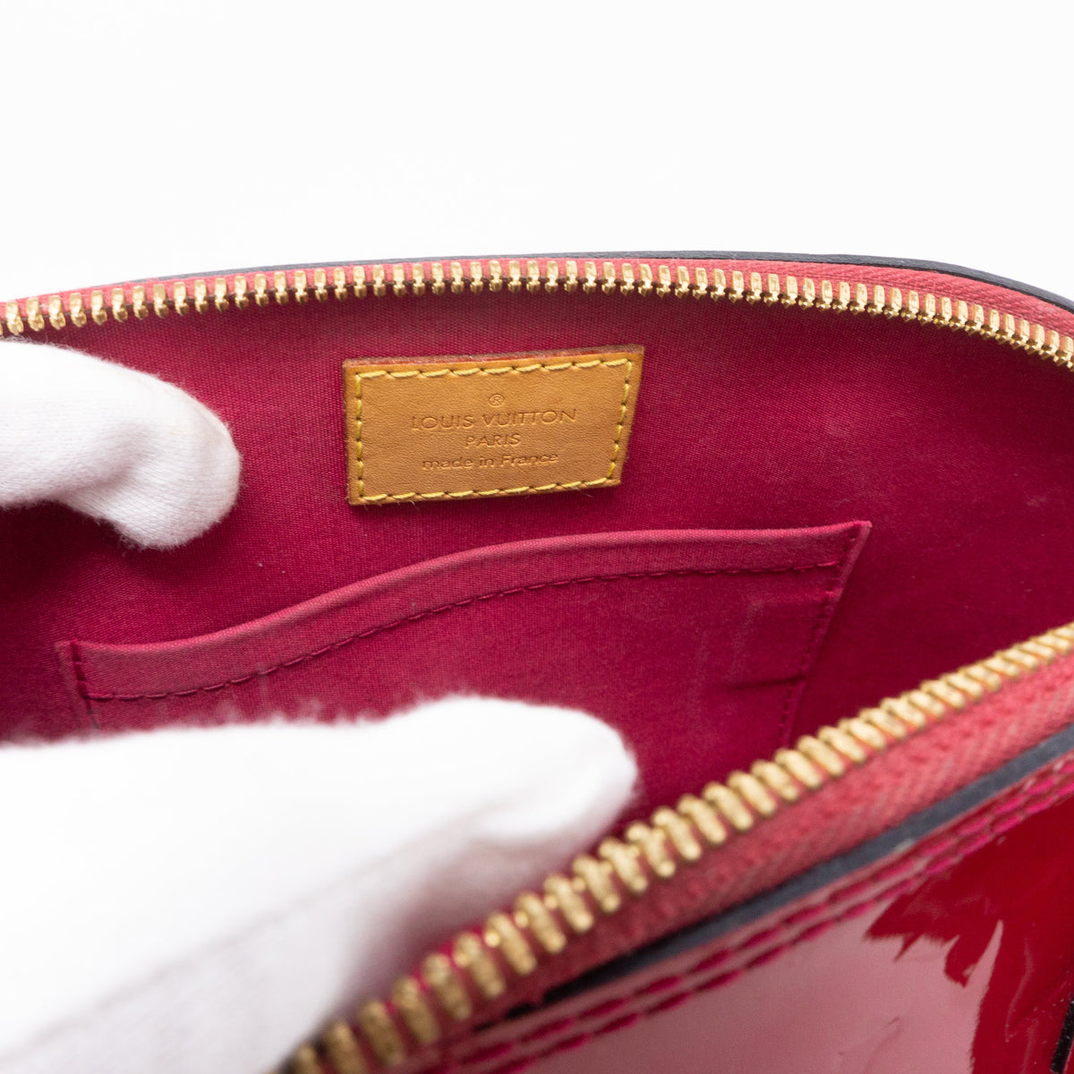 Louis-vuitton Alma BB Indian Rose Vernis