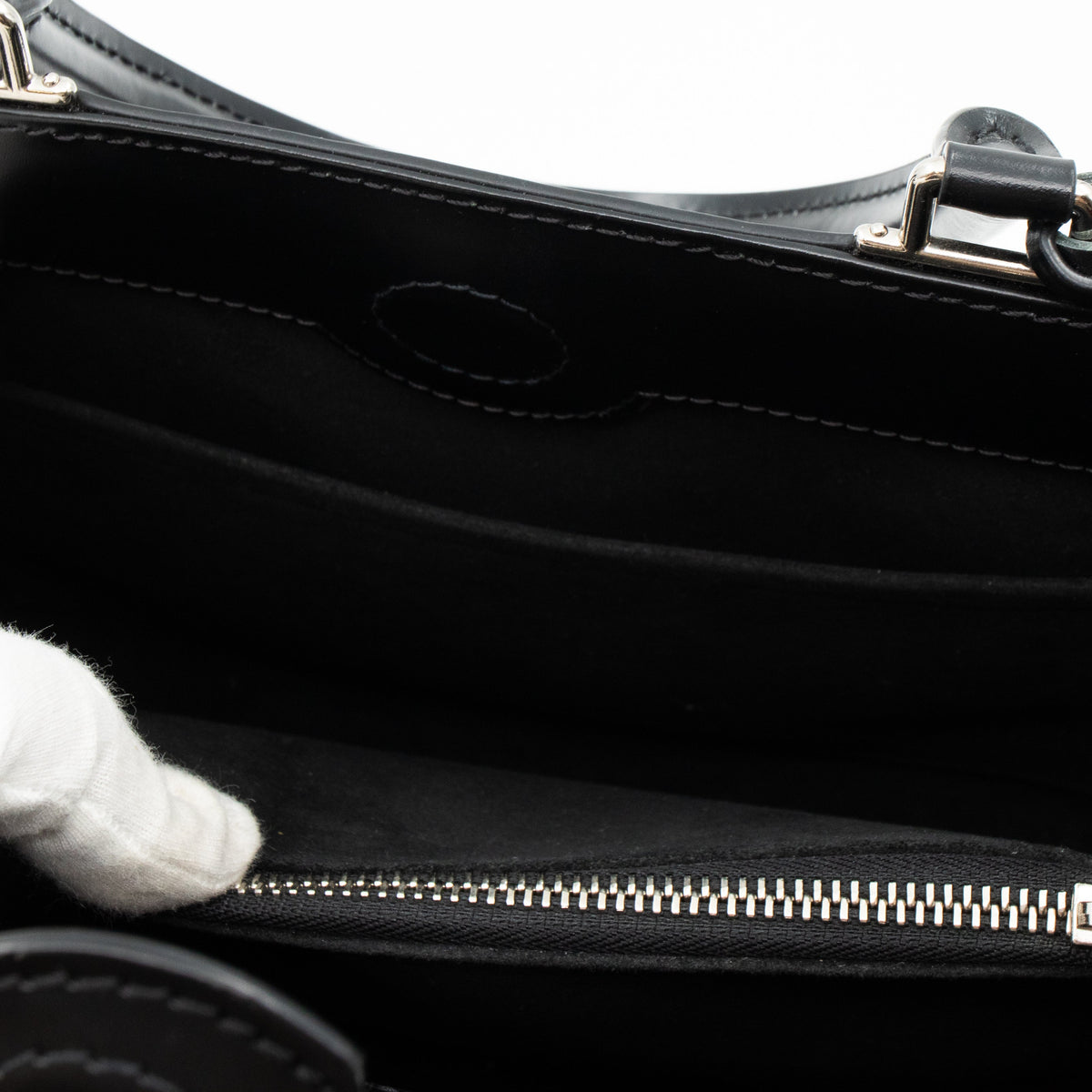 Louis-vuitton Kleber MM Black Epi Leather