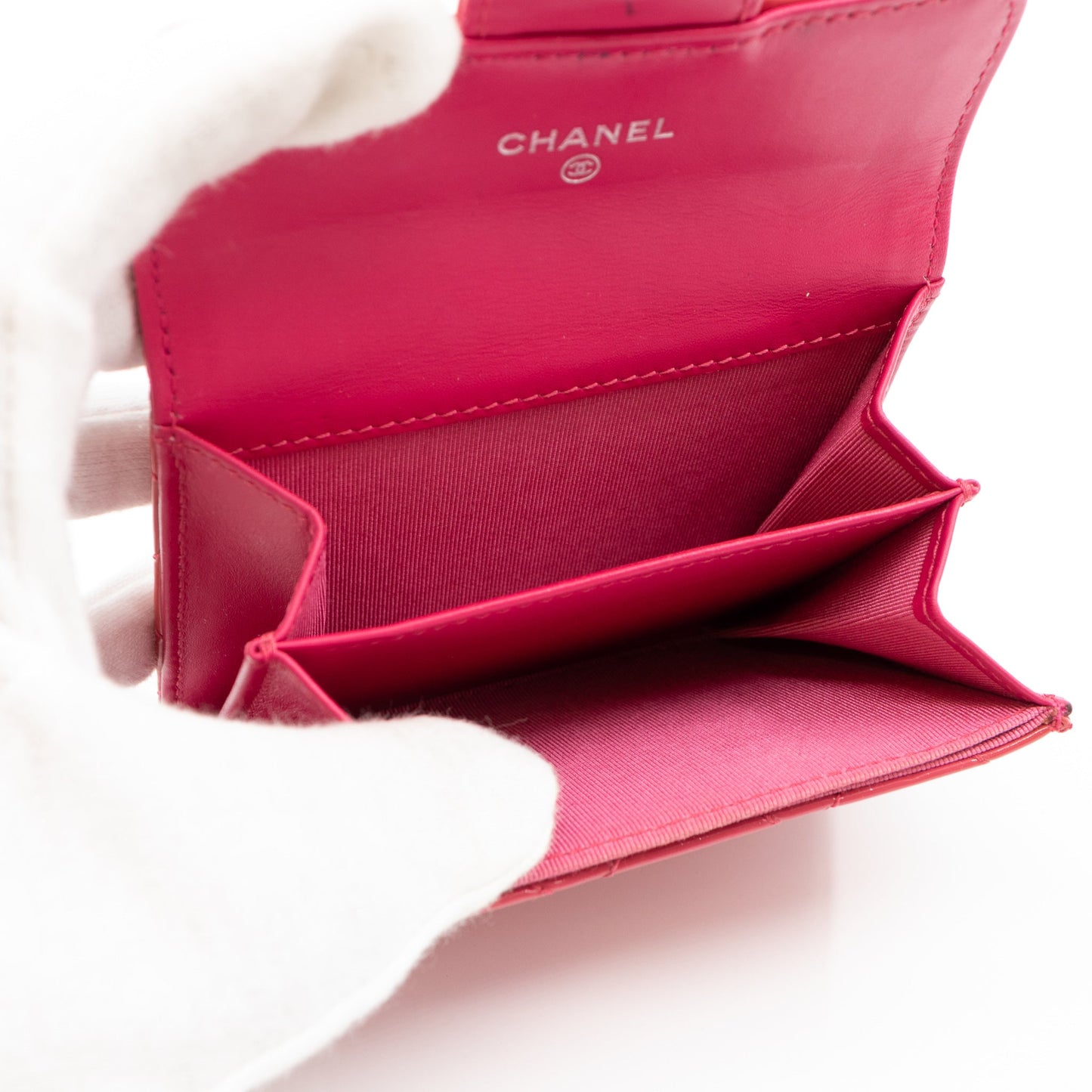 Classic Flap Case Rose Patent Leather