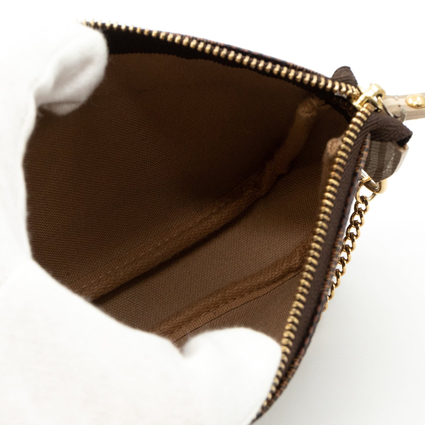 Louis-vuitton Mini Pochette Accessoires Damier Ebene Trunks & Locks