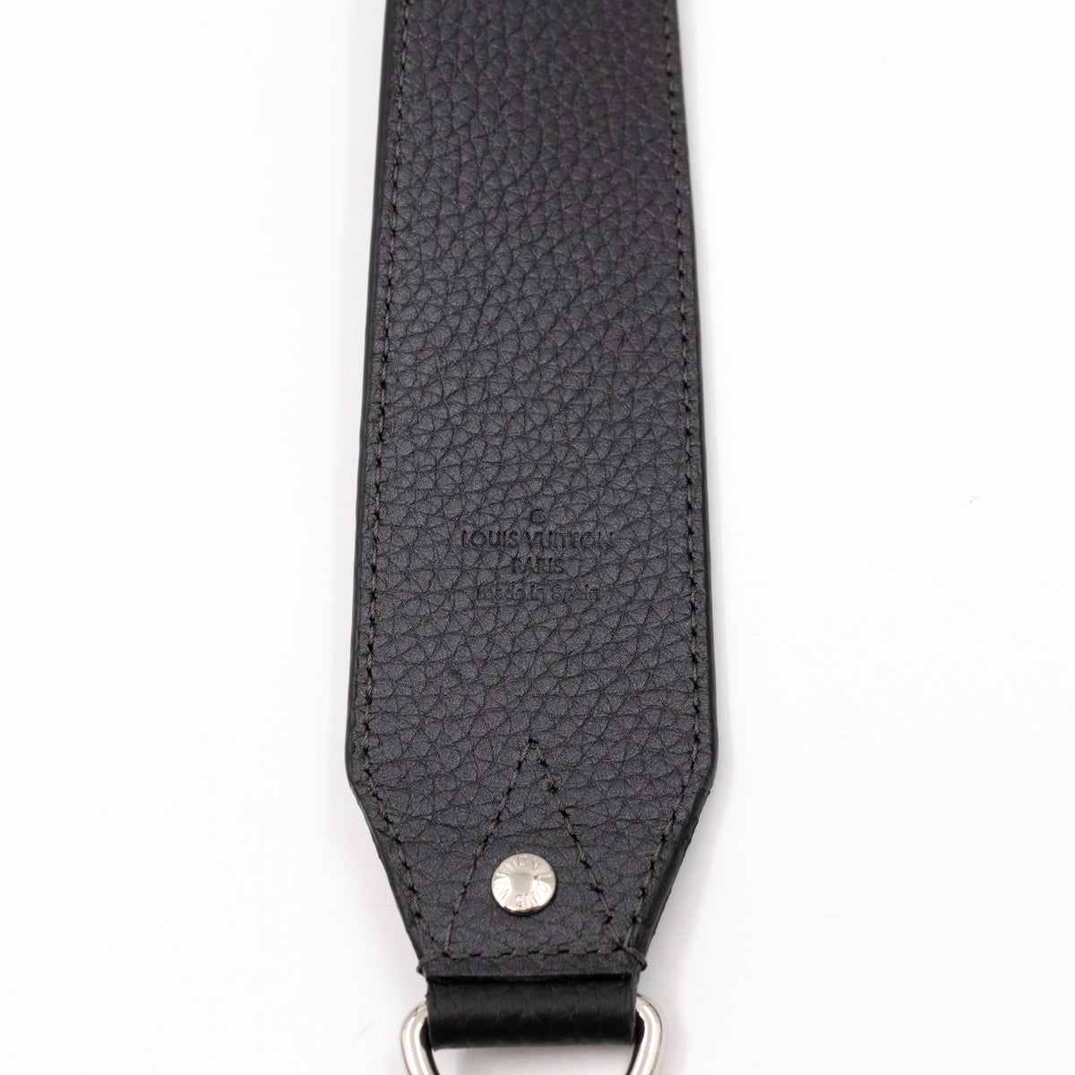 Louis-vuitton Bandoulière Shoulder Strap Black Leather
