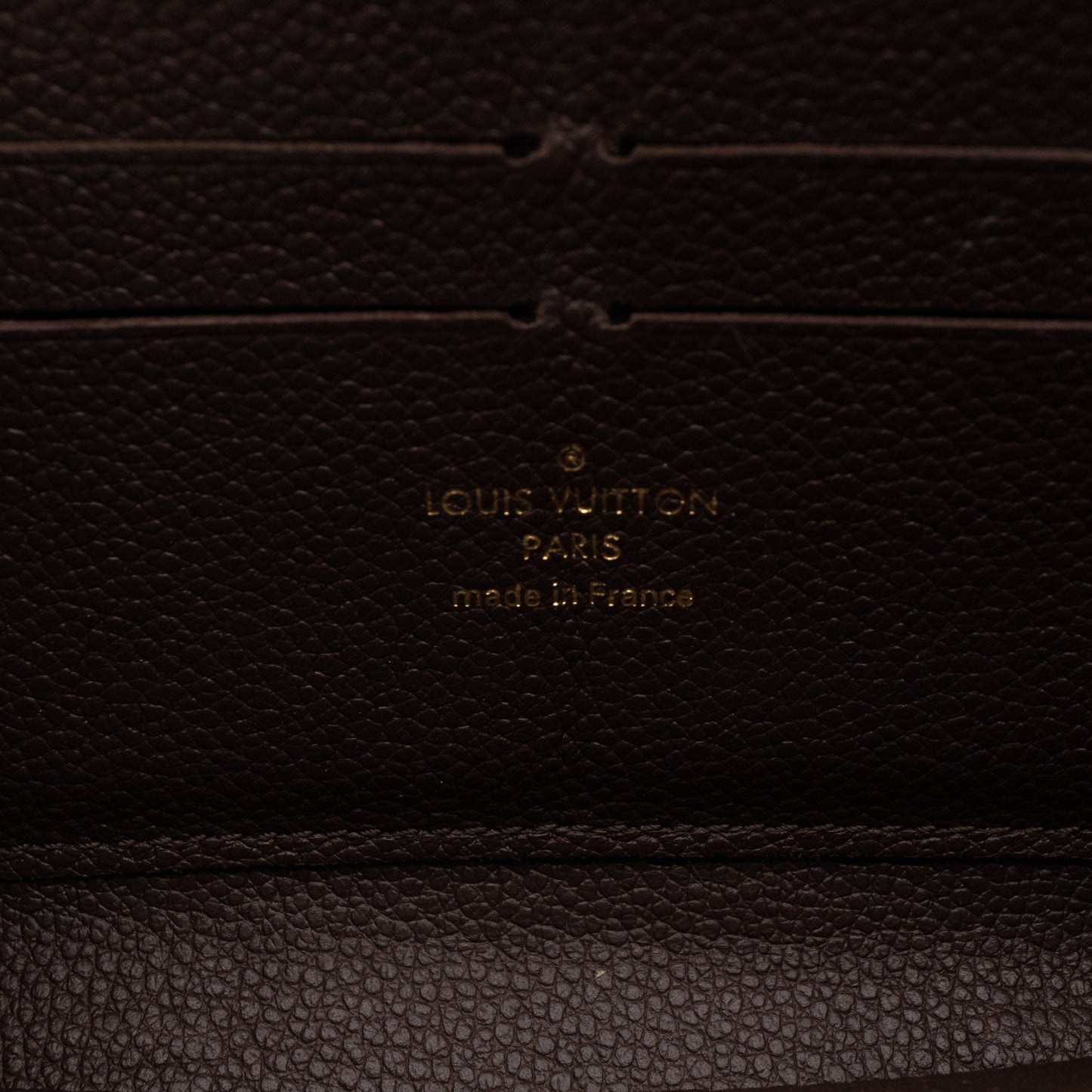 Louis-vuitton Zippy Wallet Monogram Empreinte Terre