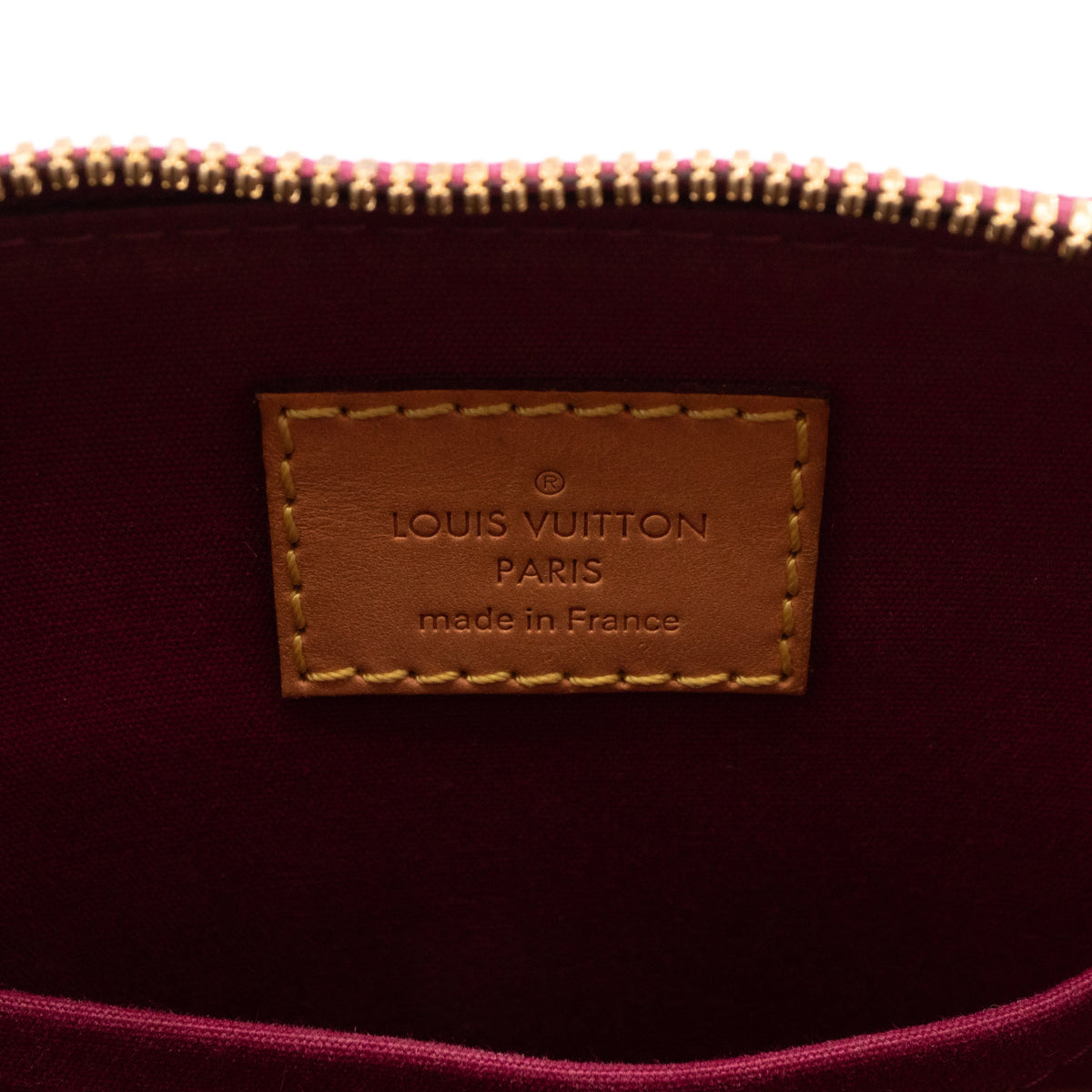 Louis-vuitton Alma BB Vernis Magenta