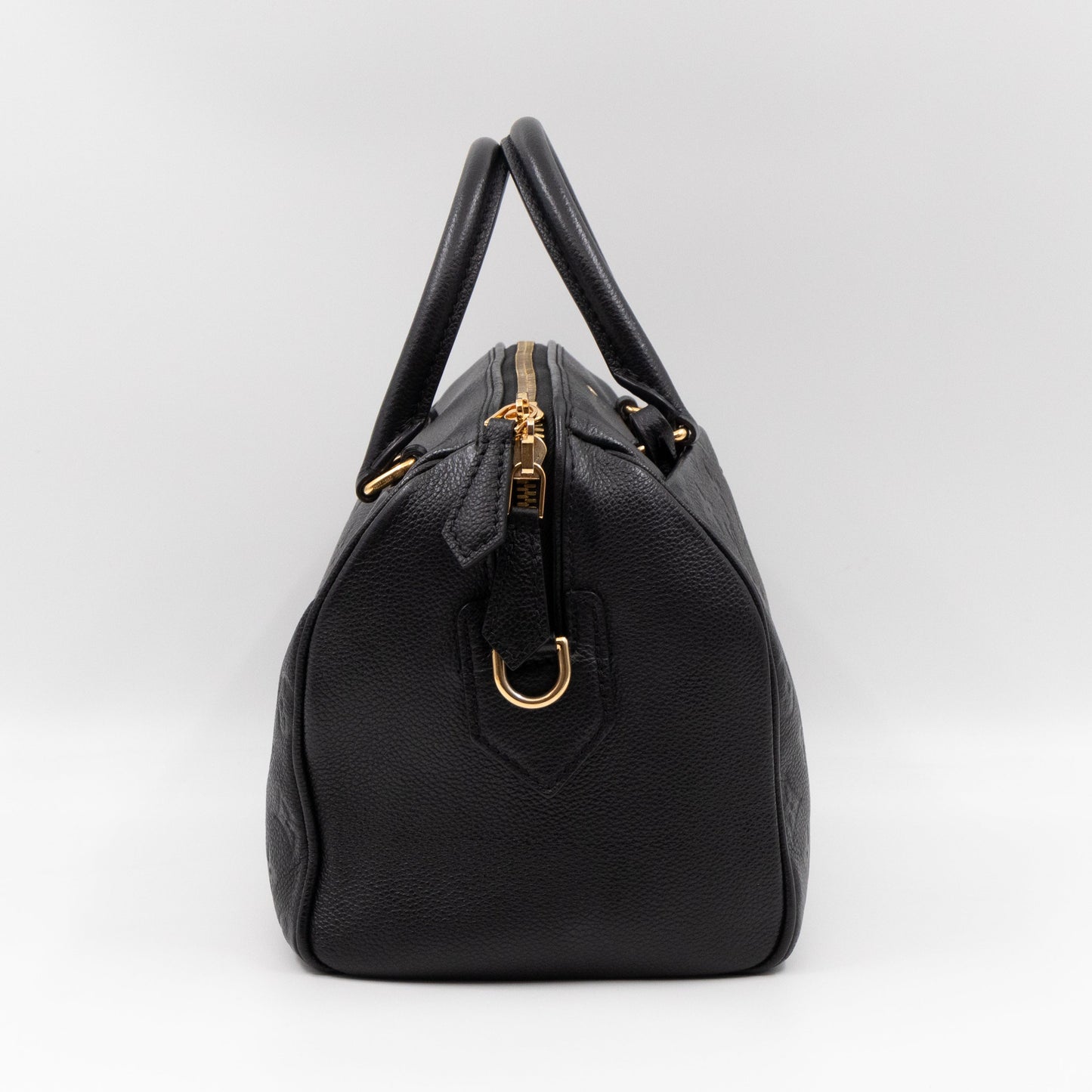 Speedy 25 Bandouliere Monogram Empreinte Black Gold