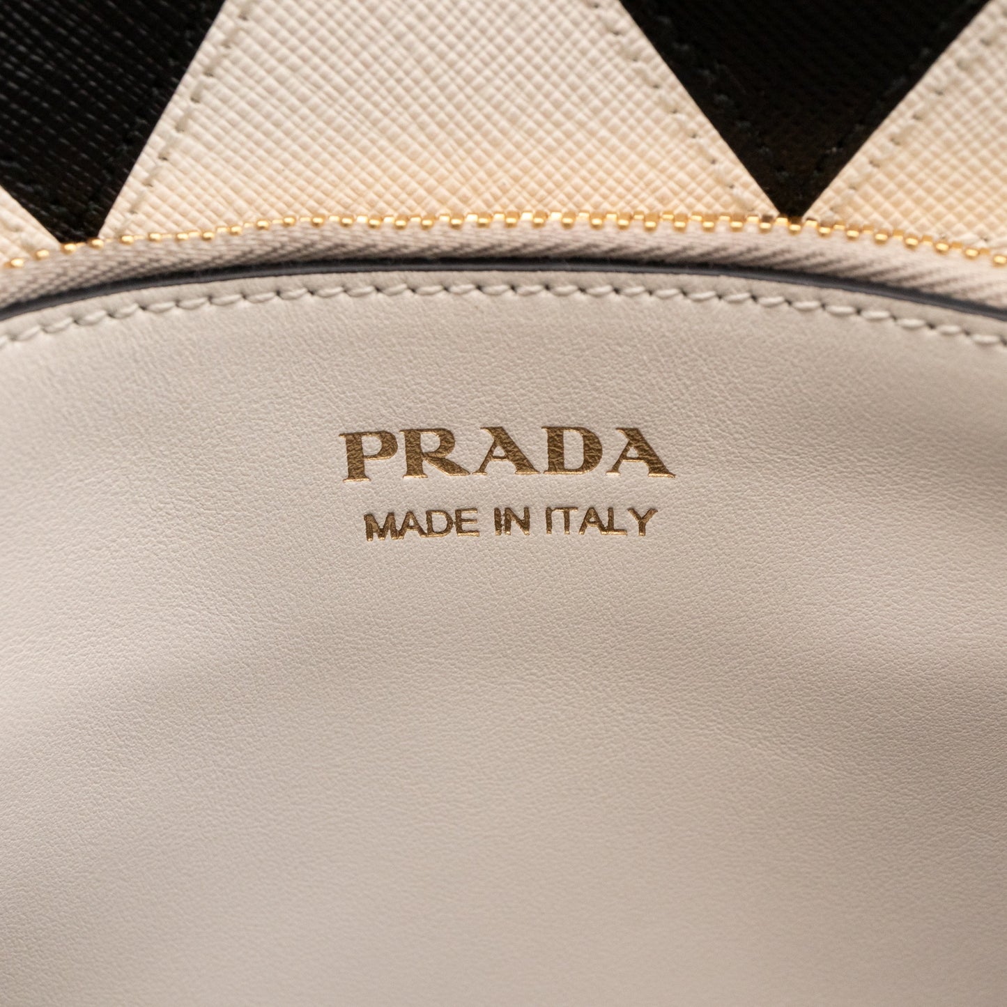 Paradigme Bag White Greche Saffiano City Calfskin