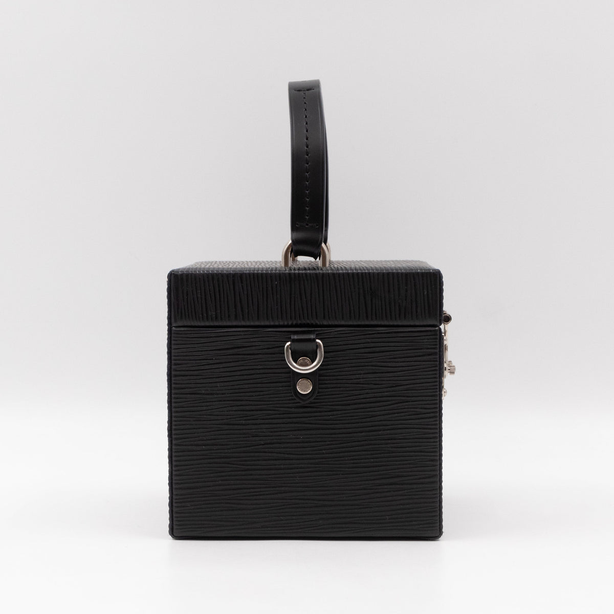 Bleecker Box Black Epi Leather