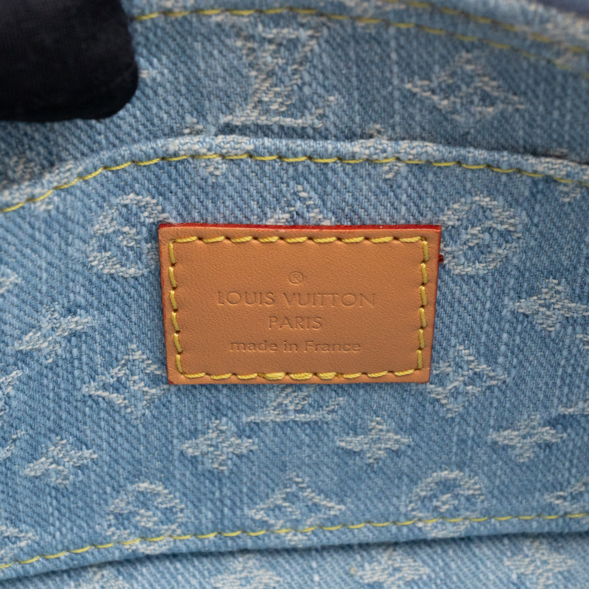 Louis-vuitton Cosmetic Pouch PM Monogram Sky Blue Denim