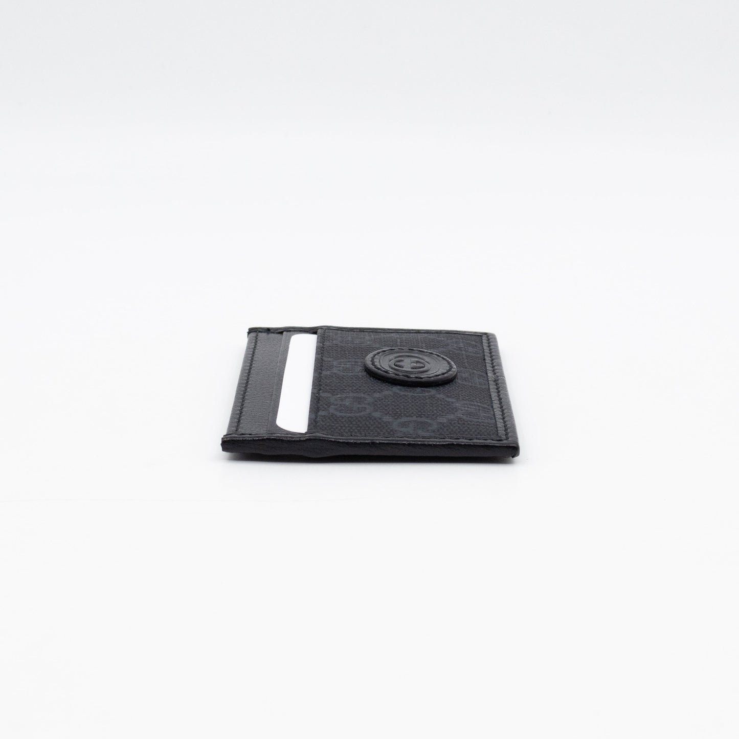 Interlocking Card Holder Black GG Supreme