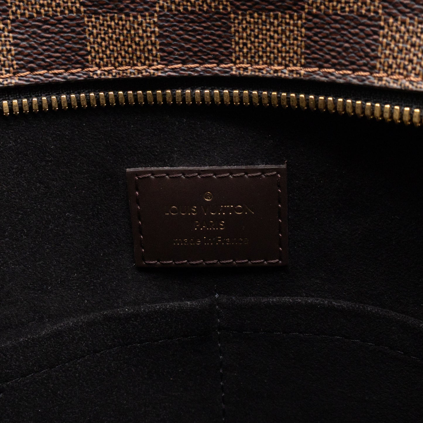 Louis-vuitton Jersey Damier Ebene Black