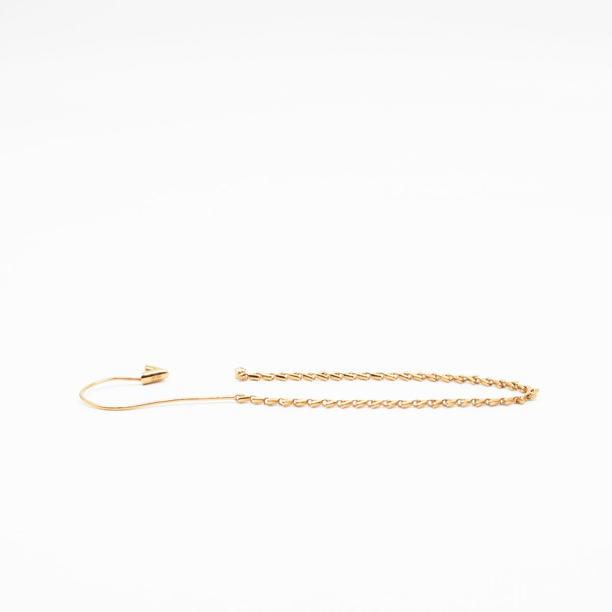 Petit Essential V Chain Ear Cuff Gold