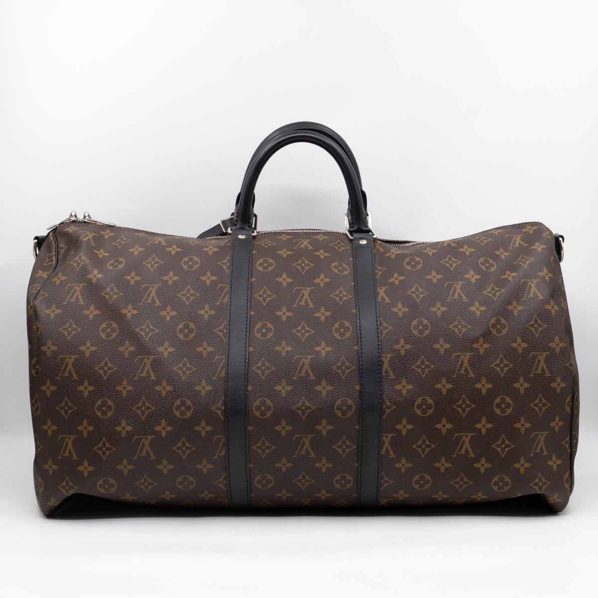 Keepall 55 Bandouliere Monogram Macassar