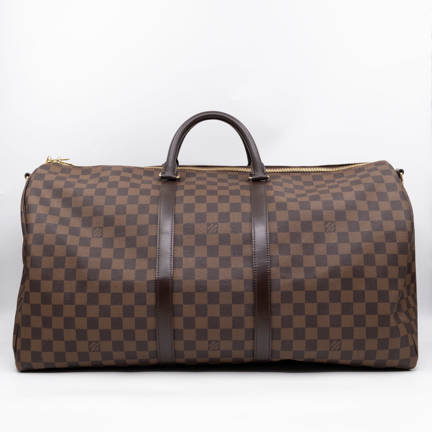 Keepall 55 Bandouliere Damier Ebene