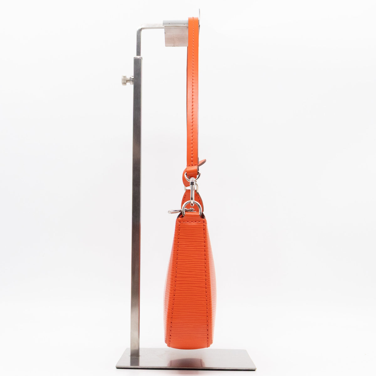 Pochette Accessoires Orange Epi Leather