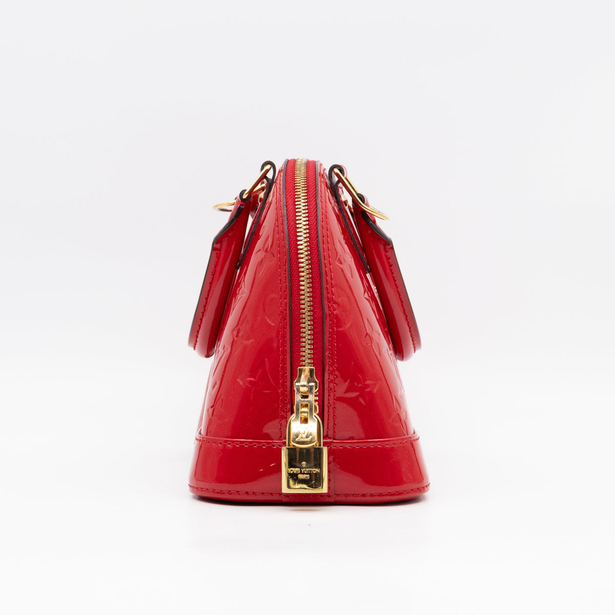 Alma BB Red Vernis Leather
