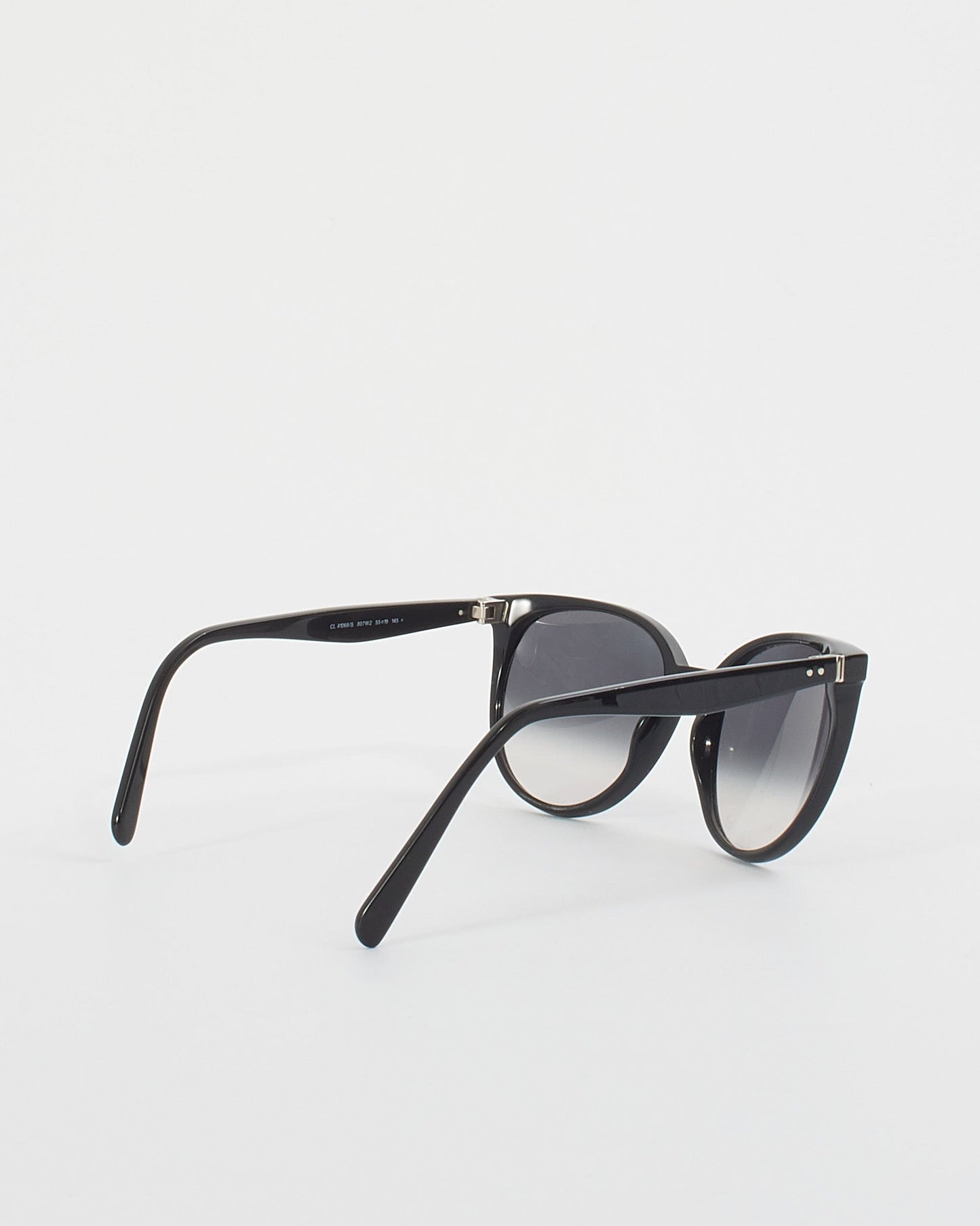 Celine Black Acetate Gradient Wayfarer Sunglasses - CL41068