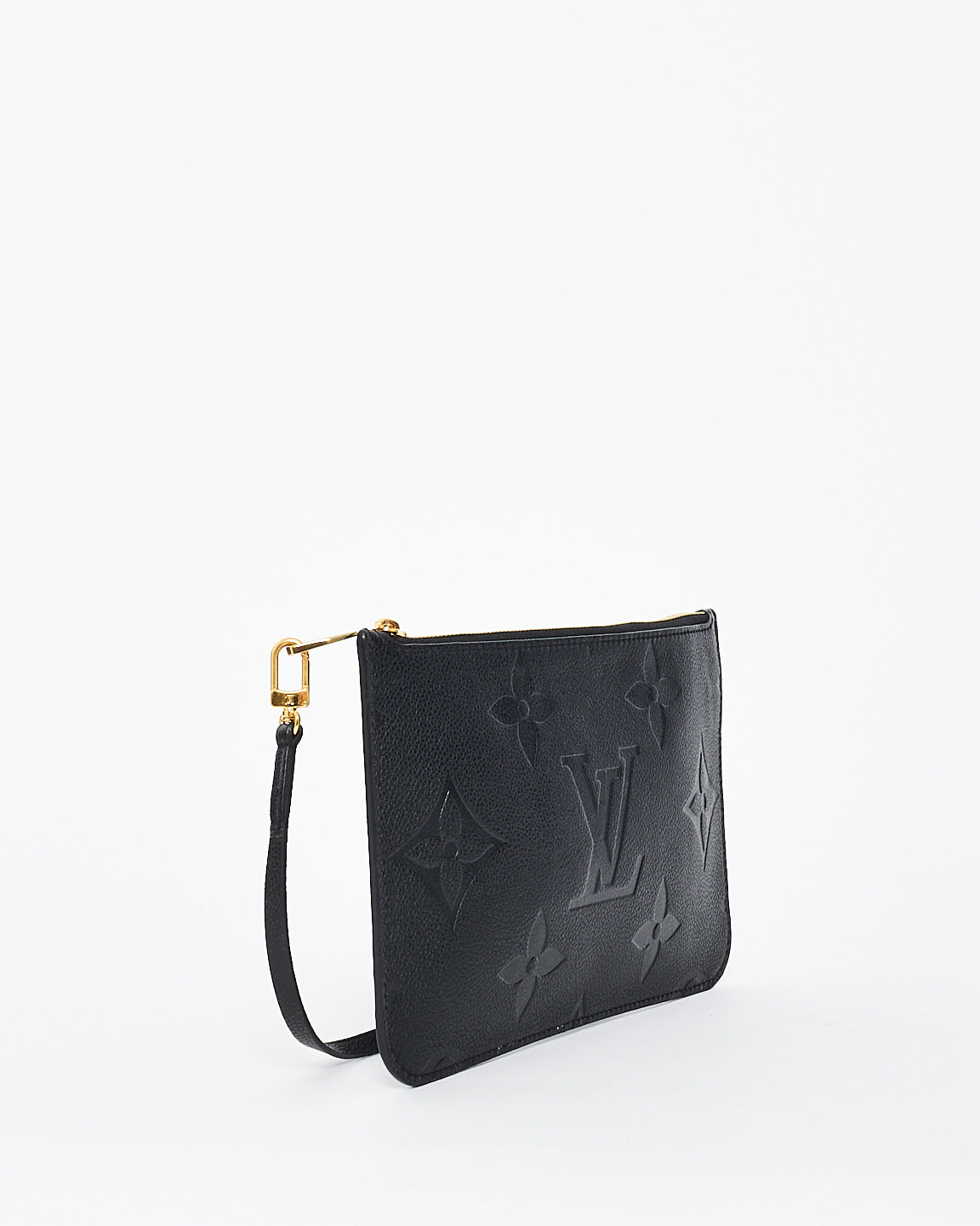 Louis Vuitton Black Empreinte Wristlet Pouch