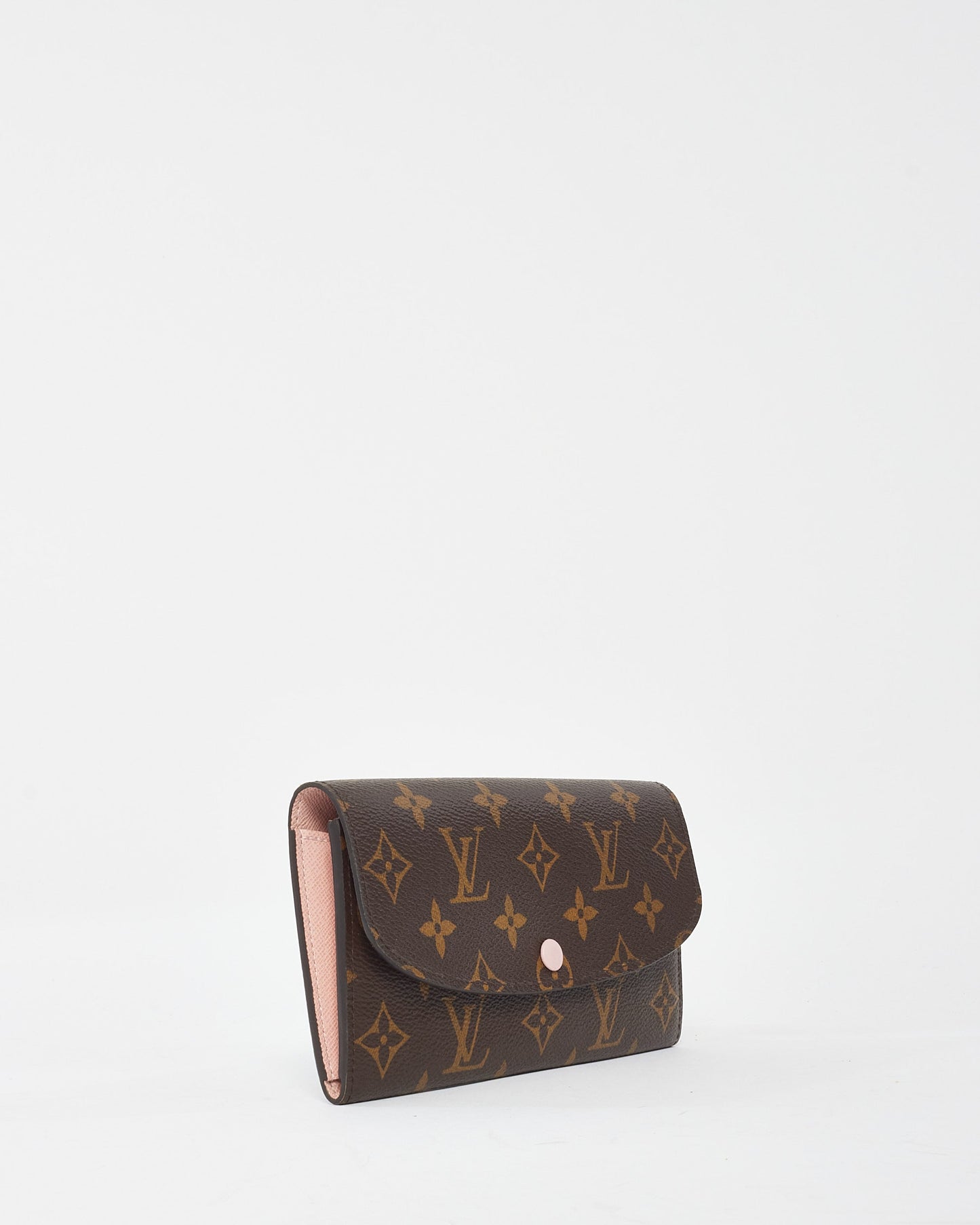 Louis Vuitton Monogram/ Rose Ballerine Emilie Wallet