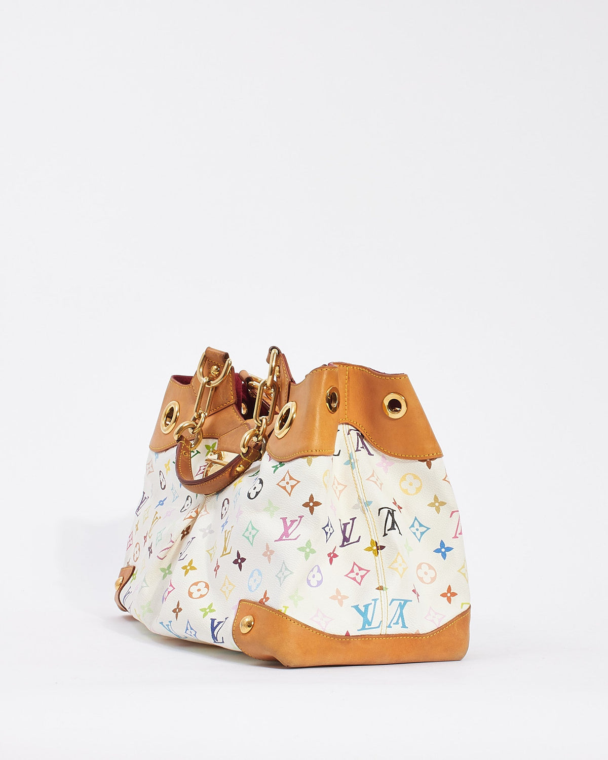 Louis Vuitton White Monogram Multicolore Ursula Bag