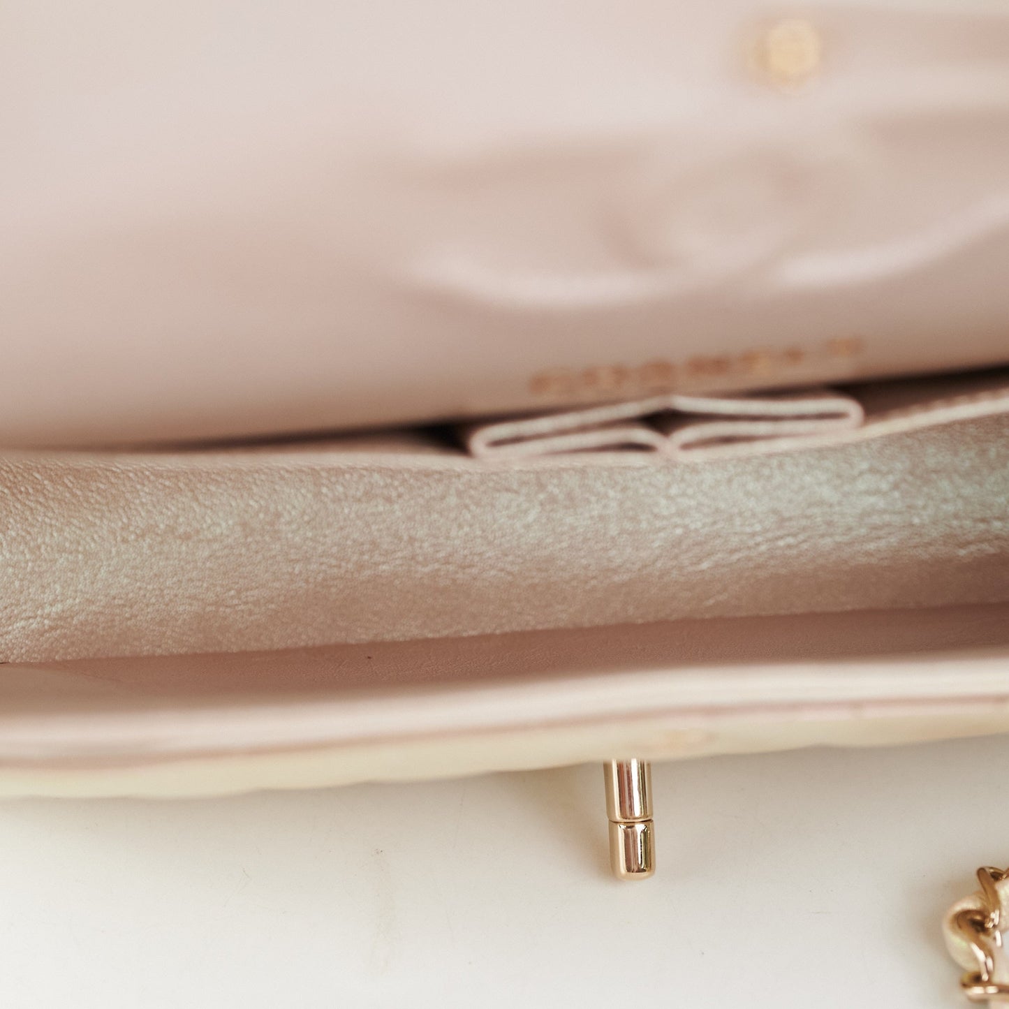 Chanel Double Flap Medium Large Pearlescent