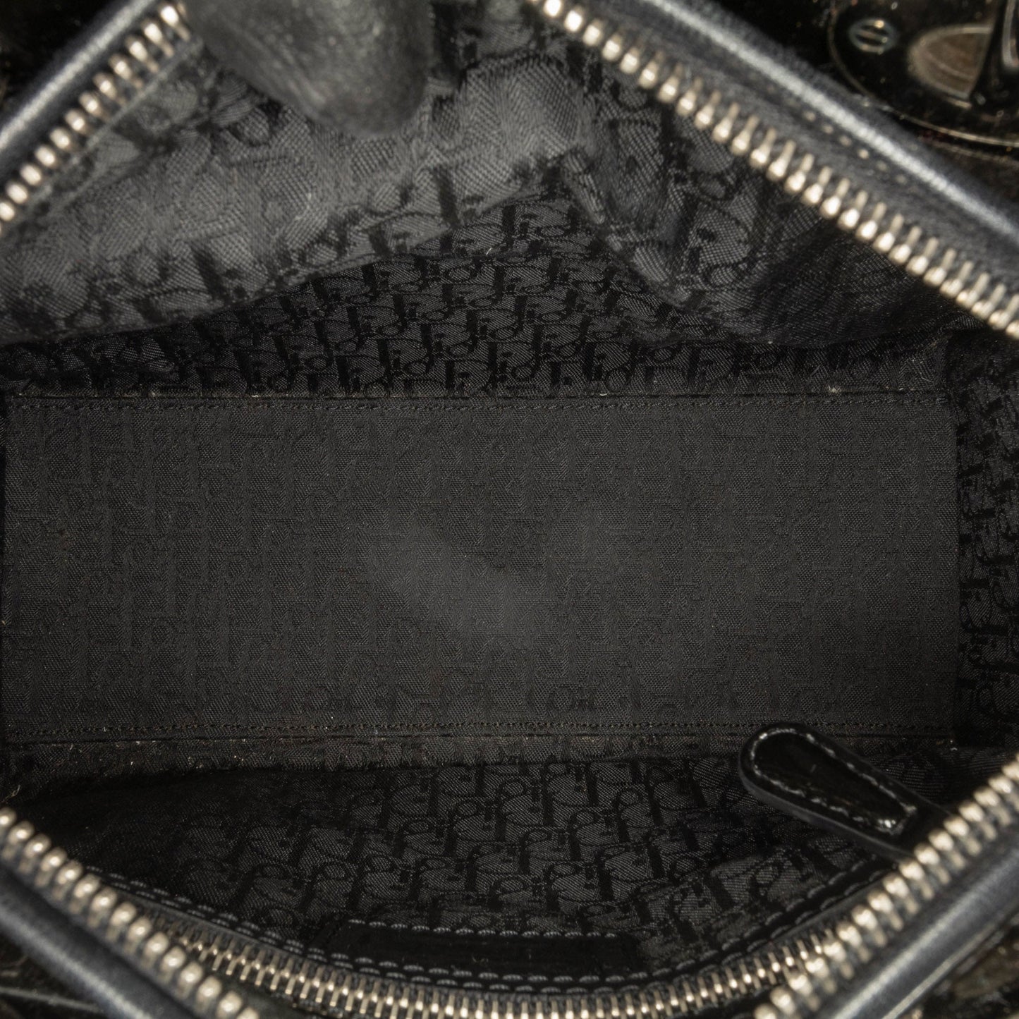 Medium Patent Cannage Lady Dior
