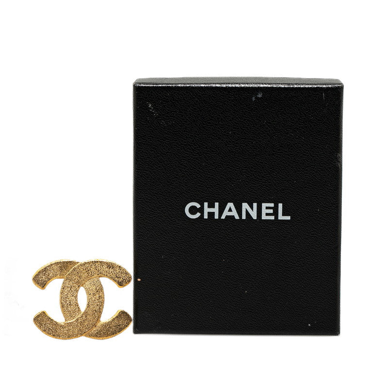 Chanel CC Logo Brooch Metal Brooch in Good condition