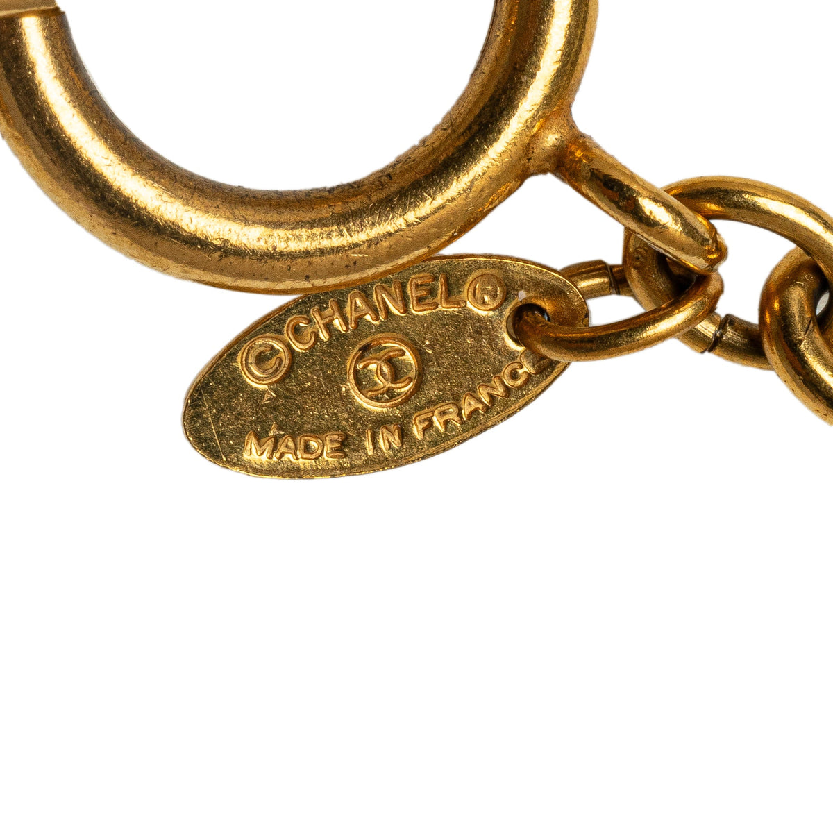 CHANEL CC Pendant Necklace Costume Necklace