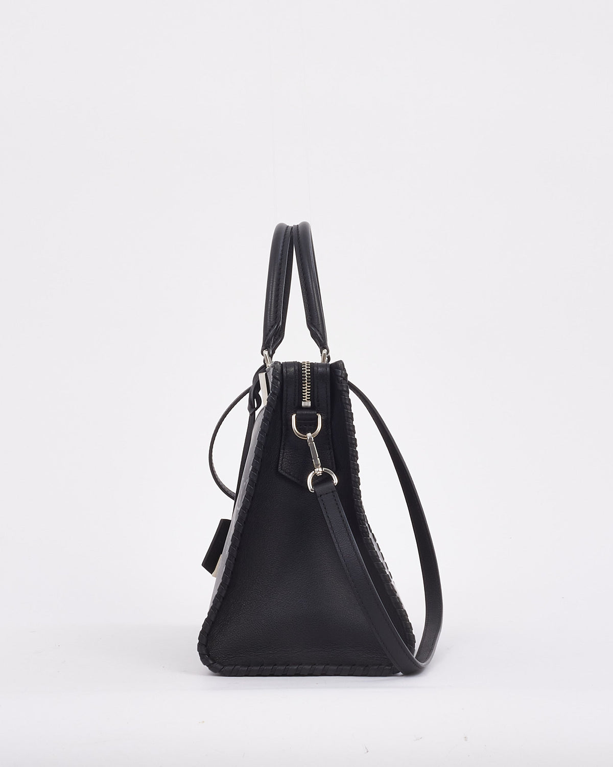 Louis Vuitton Black Leather Monogram Plume Very Tote MM Bag