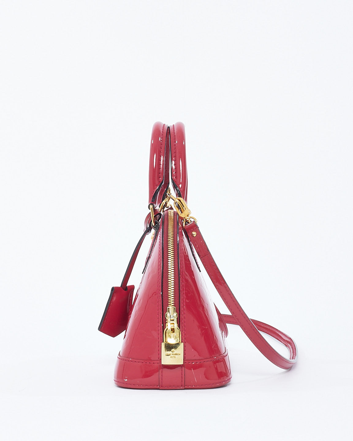 Louis Vuitton Fuchsia Monogram Vernis Alma BB
