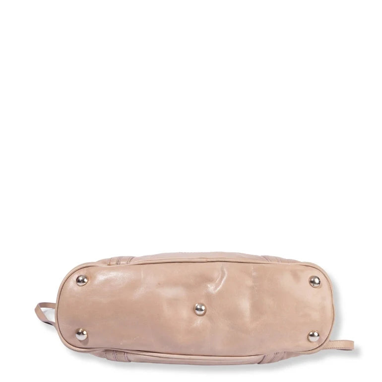 Roberto Cavalli Mirror Snake Logo Tote