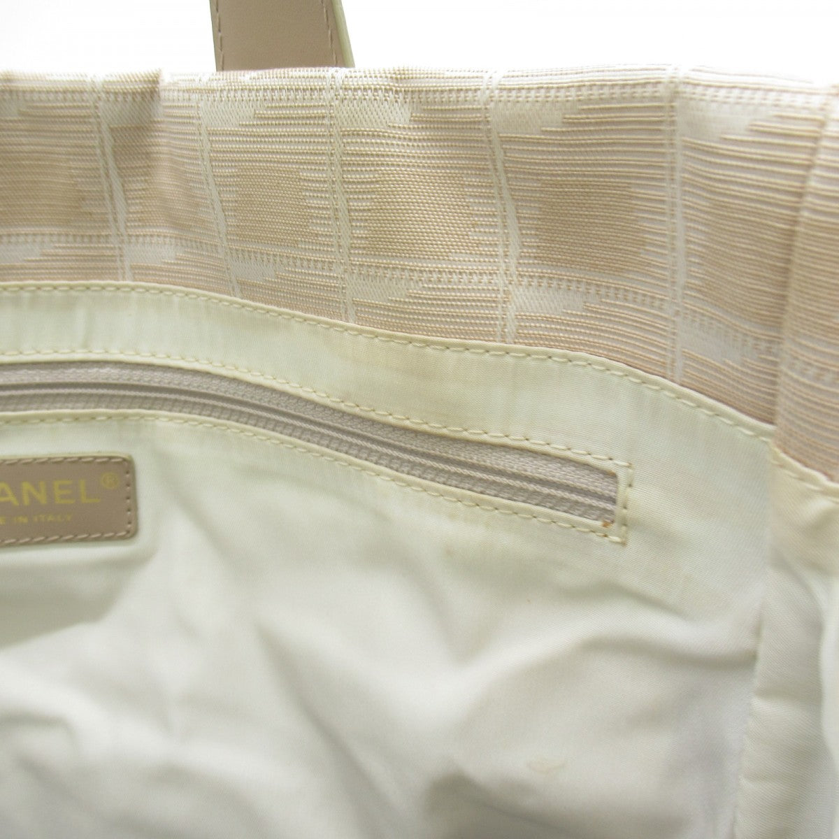 Chanel New Travel Line Tote Bag Canvas Tote Bag in Excellent condition