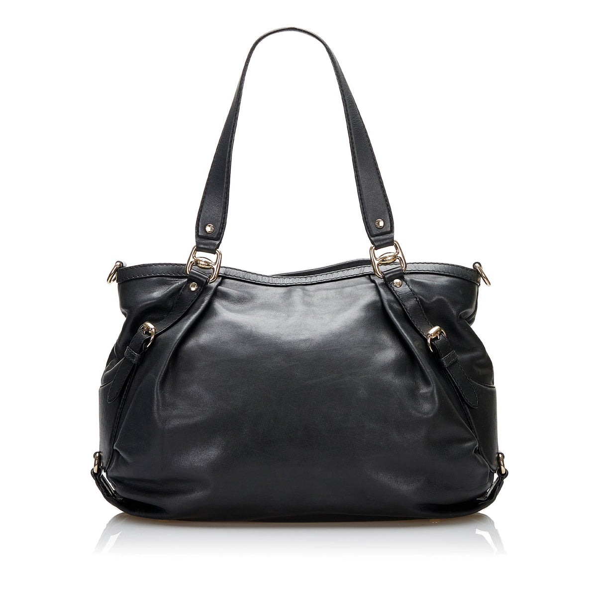 Gucci Leather Bridle Satchel