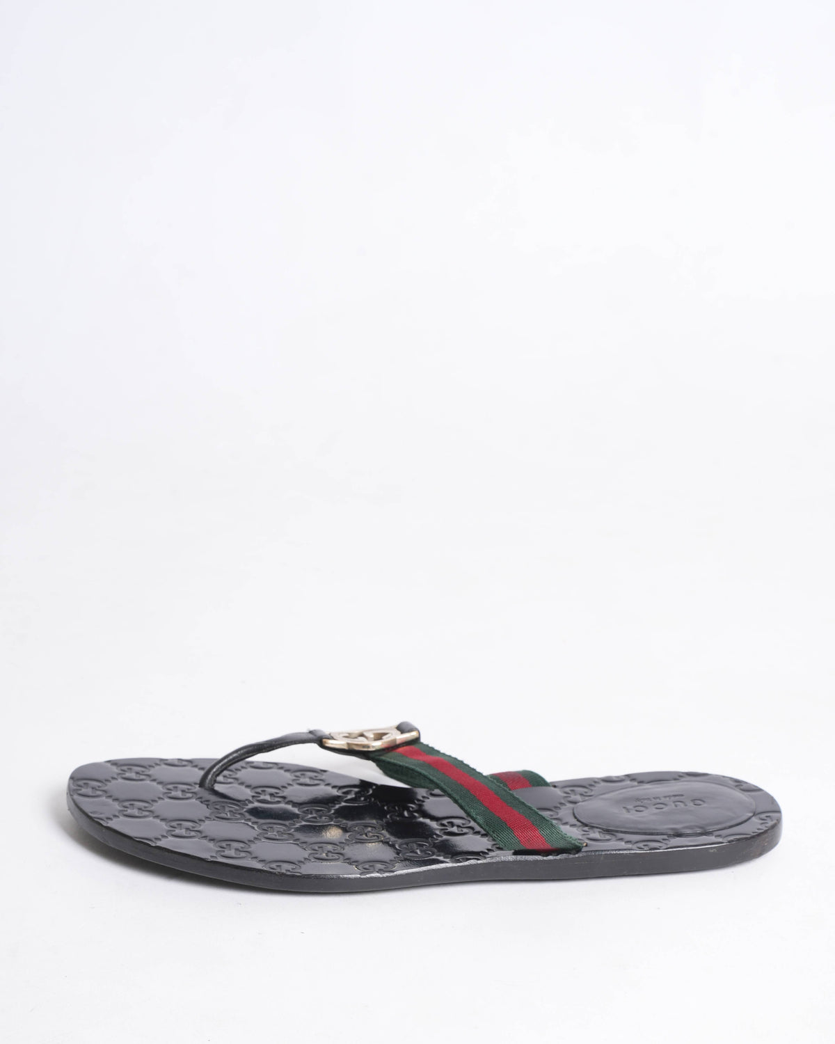 Gucci Double G leather sandal