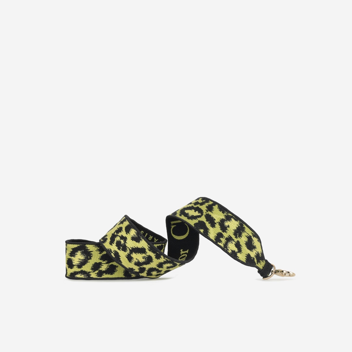 Dior - Lady D-Lite - Medium - Lime / Black Leopard CGHW - 2021 -