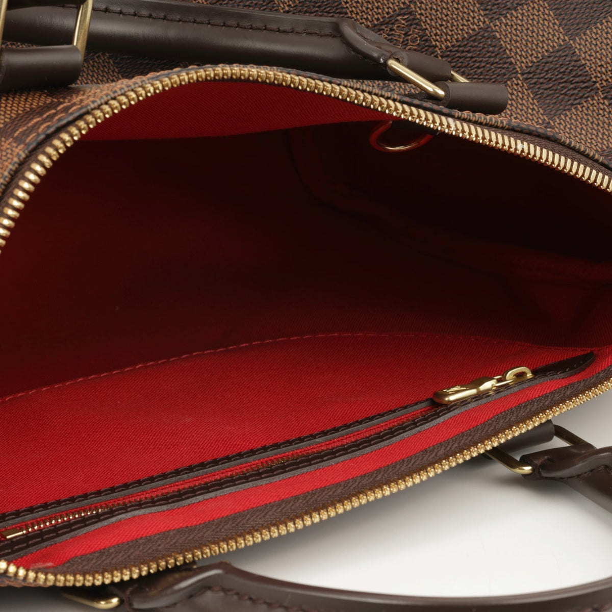 Louis Vuitton Speedy 30 Bandouliere Damier Ebene Canvas GHW
