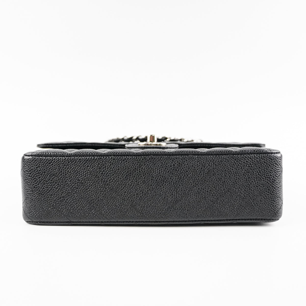 Chanel Medium/Large Double Classic Flap Caviar Black