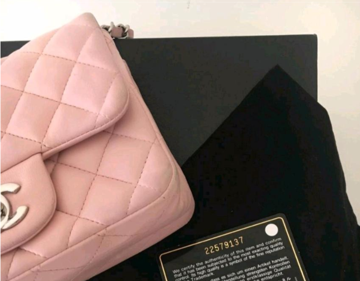 Chanel Mini Flap Bag Pink