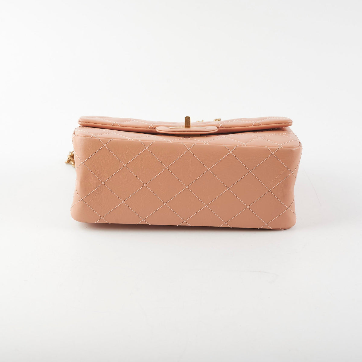 Chanel Mini Reissue Peach Microchip