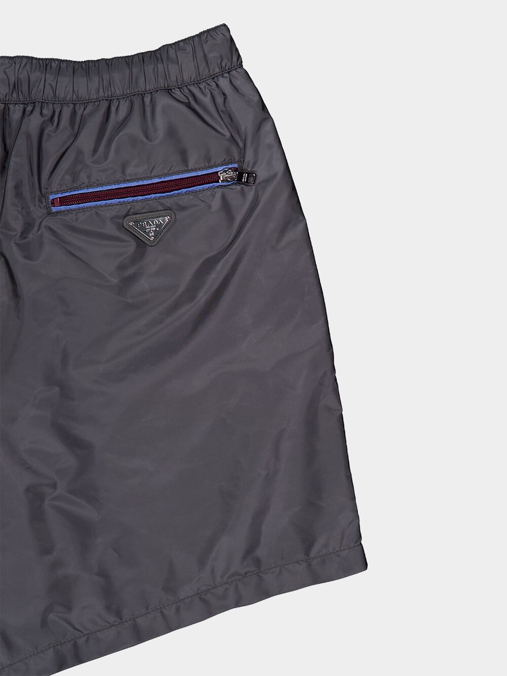 Grey Recycled Polyamide Swimming Shorts