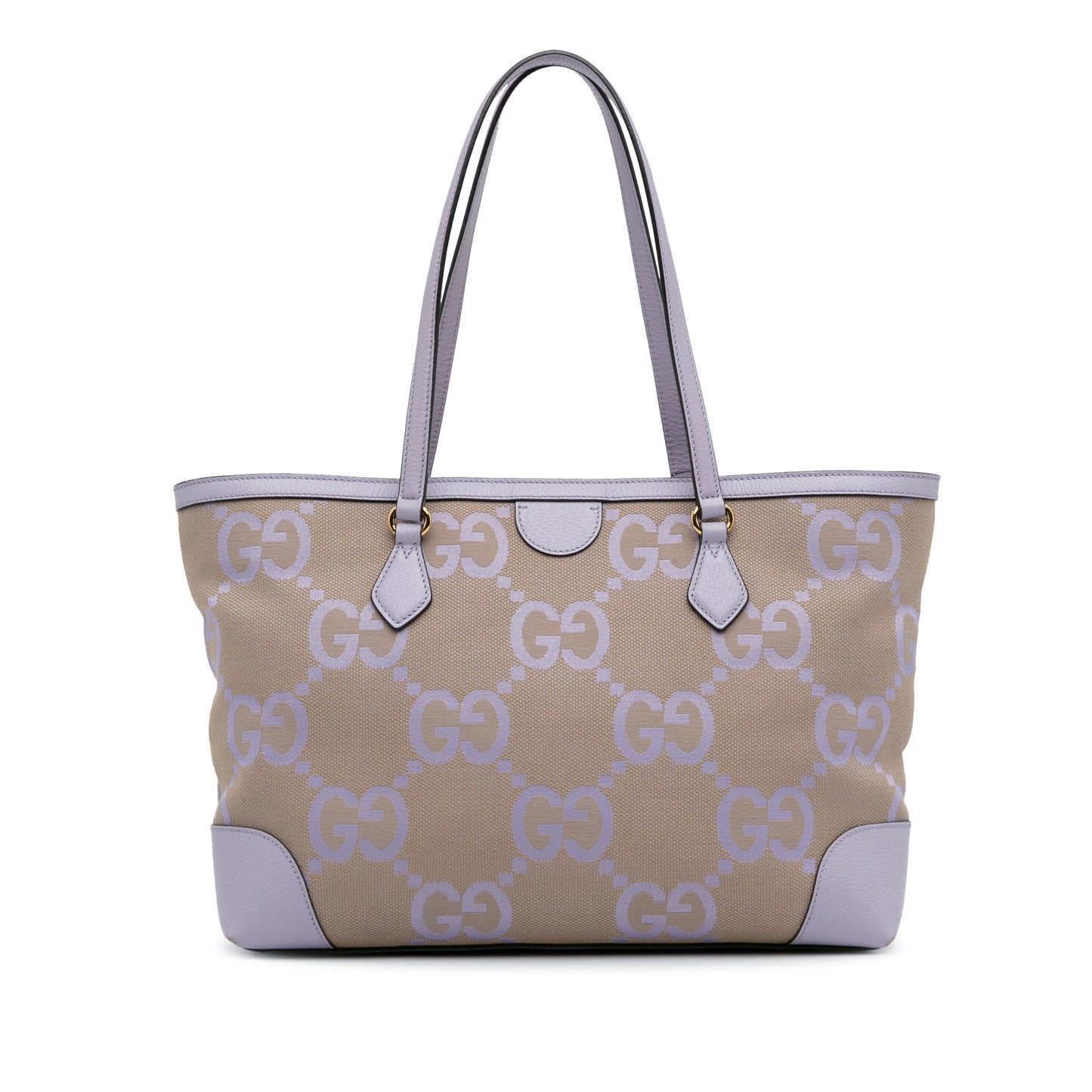 Purple Gucci Medium Jumbo GG Ophidia Tote