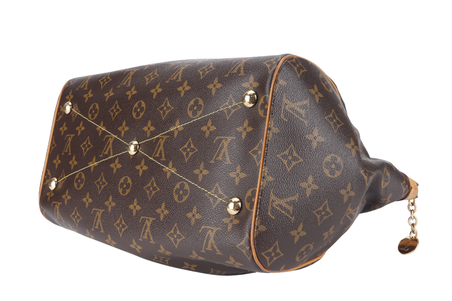 LOUIS VUITTON TIVOLI GM (M40146) MONOGRAM CANVAS GOLD HARDWARE WITH DUST COVER