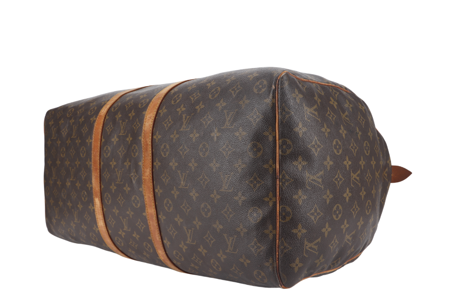 LOUIS VUITTON KEEPAL 60 MONOGRAM CANVAS GOLD HARDWARE NO DUST COVER