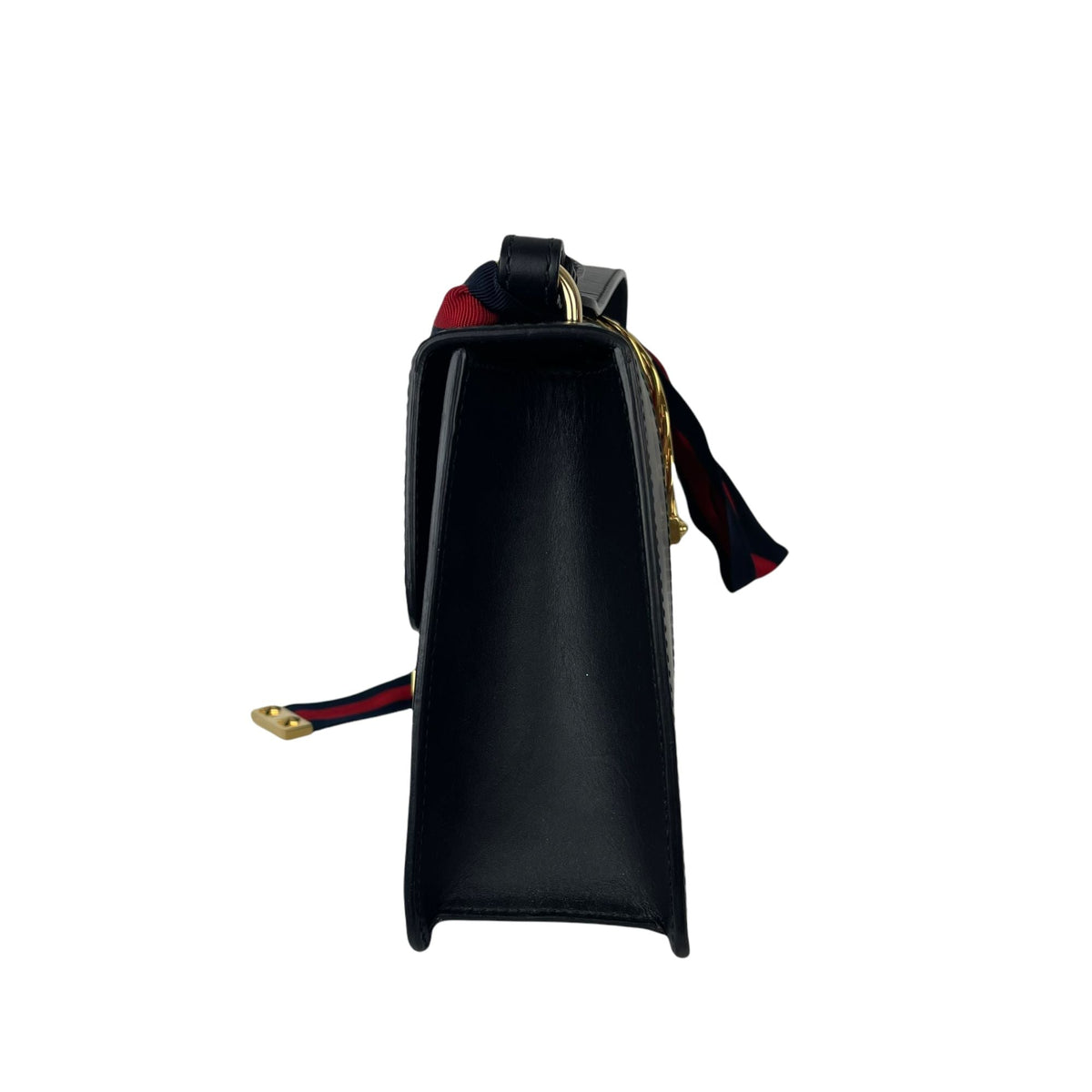 Gucci Sylvie Small Leather Black GHW