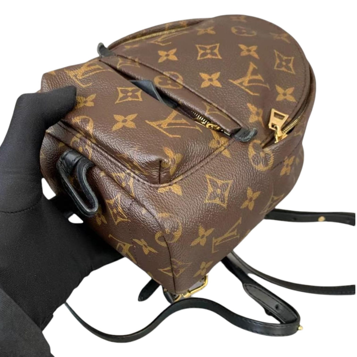 Louis-Vuitton Mini Palm Springs Monogram GHW
