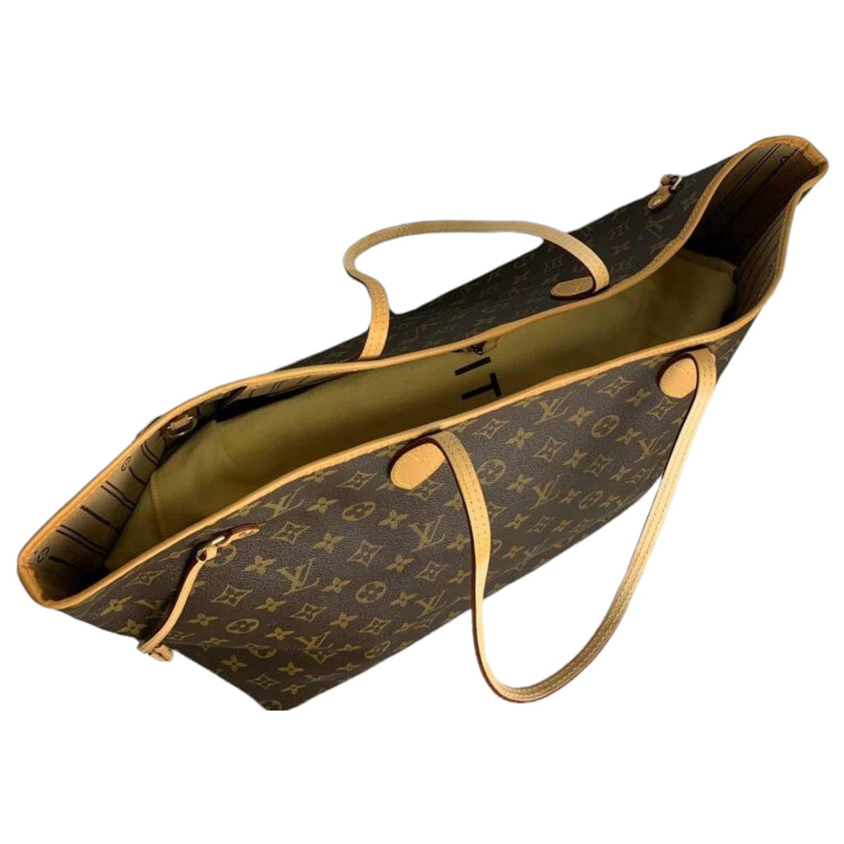 Louis-Vuitton GM Neverfull Monogram Coated Canvas GHW