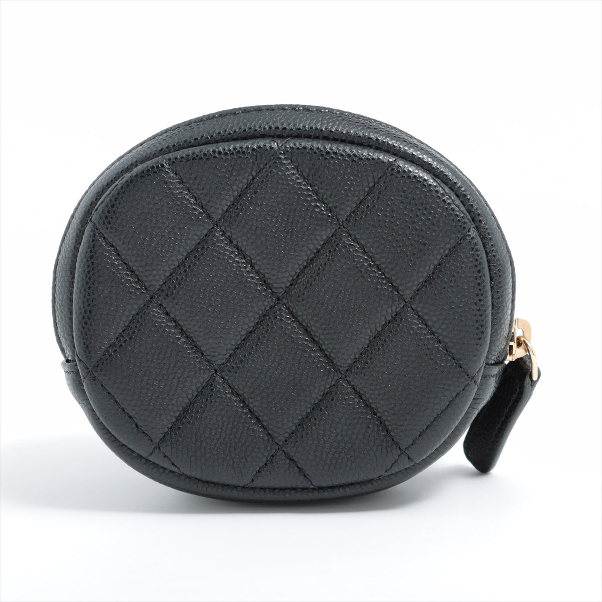 Chanel Caviar Coin Case Black