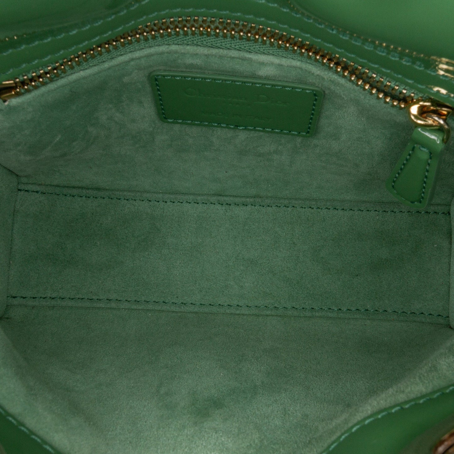 Mini Patent Cannage Lady Dior