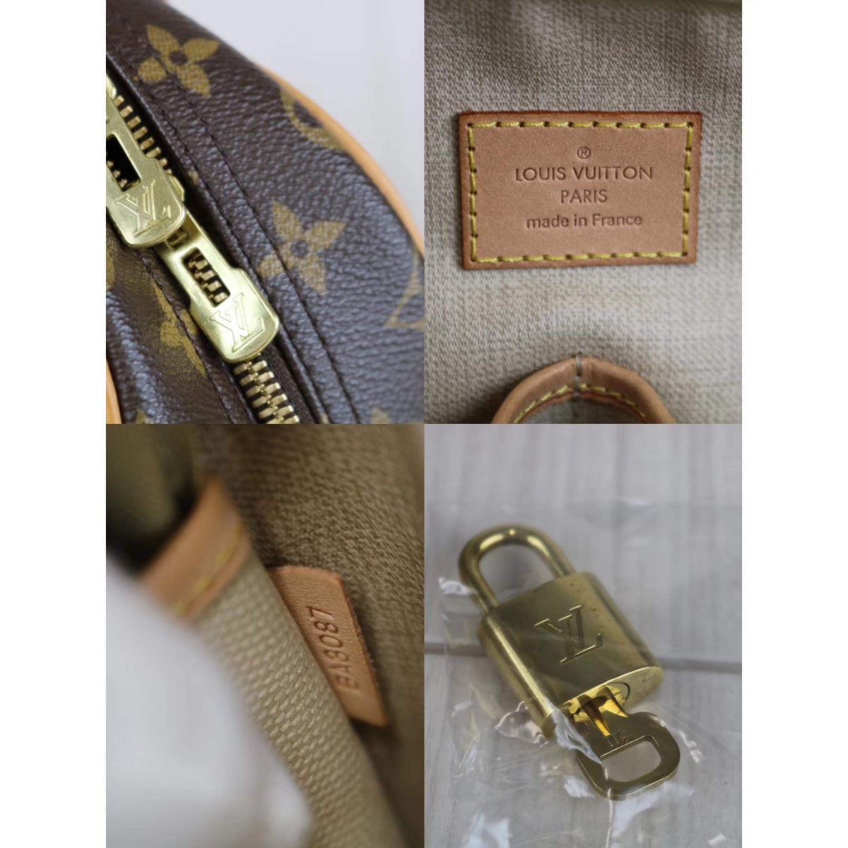 Rank A |LV Monogram Trouville Handbag|012807