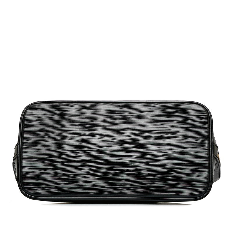 Louis Vuitton Epic Alma Handbag M52142 Noir Black Leather Louis Vuitton