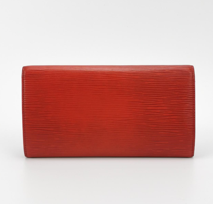 Louis Vuitton (LV) Wallet 1995year red 24062178756620