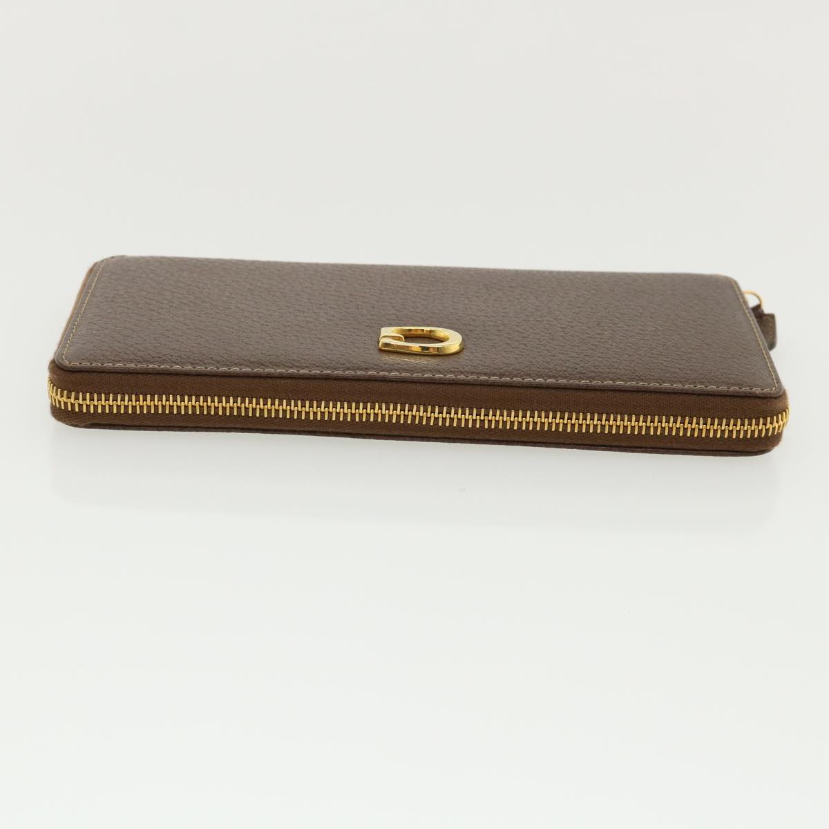 GUCCI Long Wallet Leather Gray 035218418470 am3871